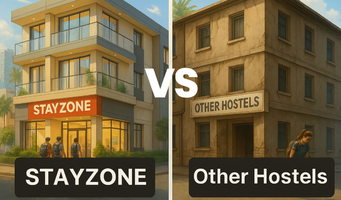 Stayzone vs Other Hostels for Students in Kharghar, Navi Mumbai